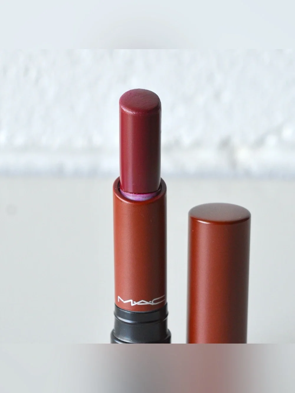 MAC Cosmetics Liptensity Lipstick *CORDOVAN* Cool Cherry Burgundy Discontinued